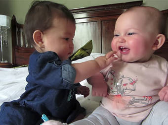 These Adorable Little Baby Best Friends Have The Cutest Conversation Ever