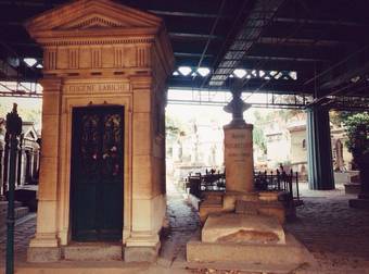 Part Of This Parisian Cemetery Is Off The Beaten Path And Under A Bridge