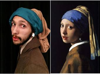 Awesomely Creative Employees Recreate Art Masterpieces When They’re Bored