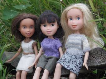 Notoriously Too-Grown-Up Dolls Get A Cute Makeunder By A Clever Artist