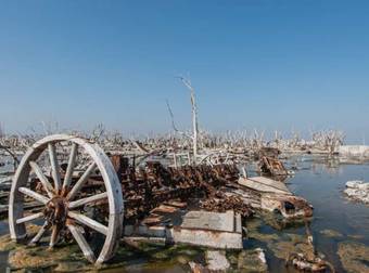 This Ghost Town Was Wiped Off The Map Until It Recently Resurfaced. Get Ready For Creepiness.