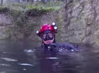 What This Diver Did Below The Surface Chilled Me To The Bone