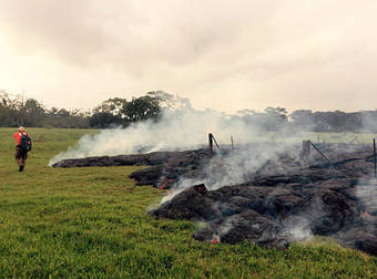 Residents of This Hawaiian Town Are Not Loving a Local Lava Flow Post-Eruption.