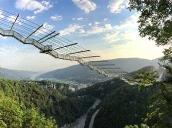 Would You Be Brave Enough To Venture Across This Bridge? Not me. Nope, Nope.