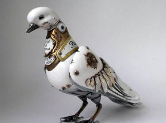 These Charmingly Steampunk Animals Are Created From Scrap Metal And Imagination