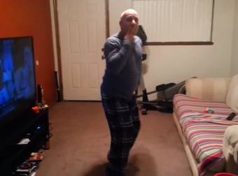 A Son Recorded His Lovable Father Gettin’ Down With His Bad Self