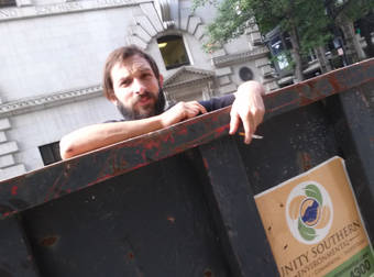 A Dumpster Doesn’t Have To Be Full Of Trash, This One Is Full Of Dreams.